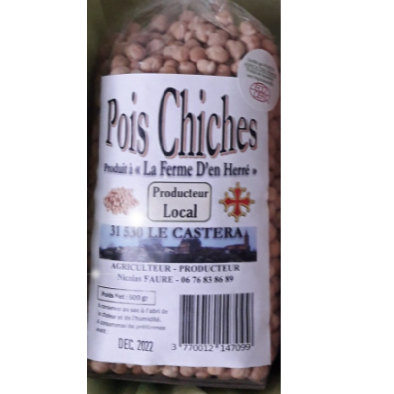 POIS CHICHES - Bio - 500g Main Image